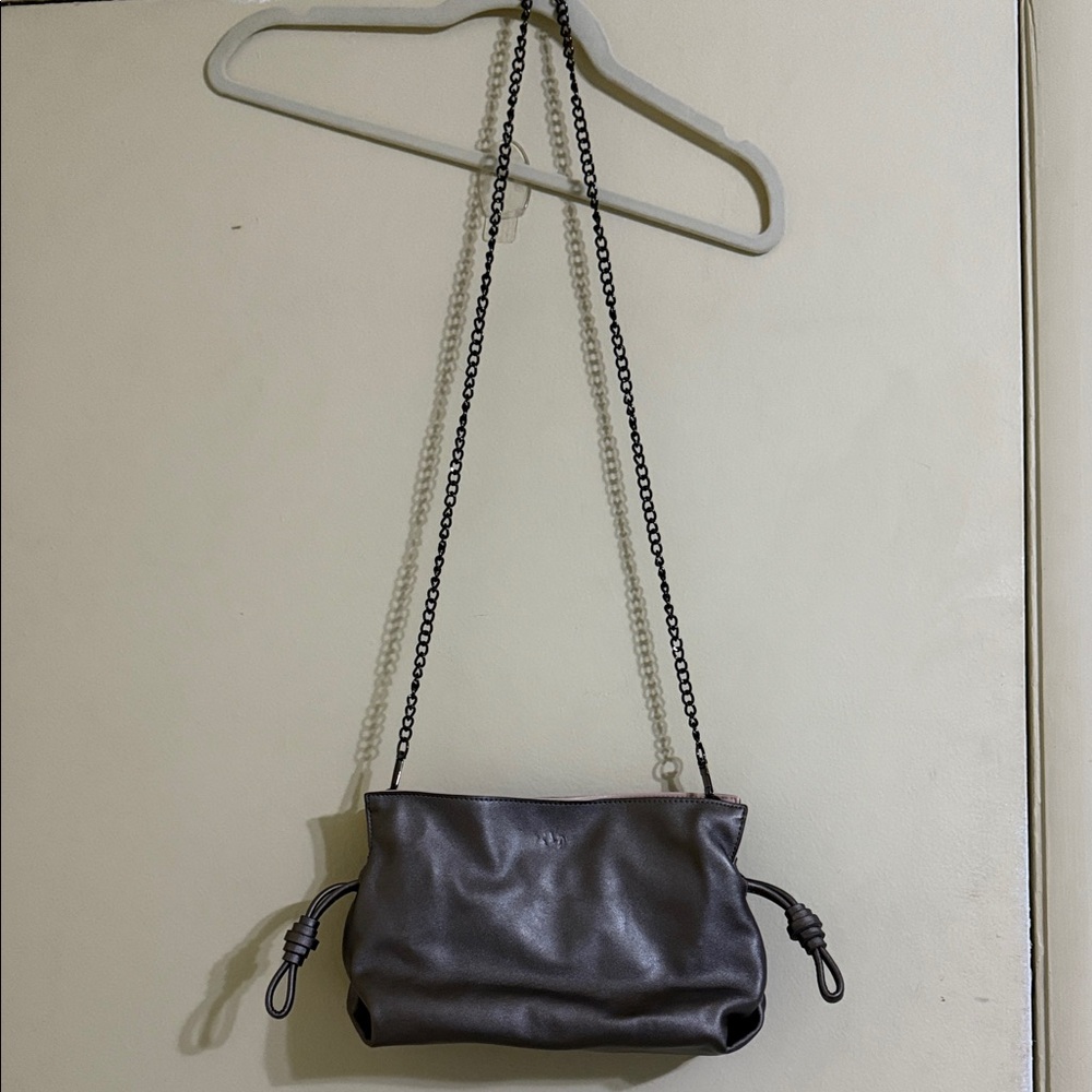 a new day Charcoal Crossbody Bag